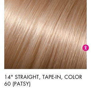 14” Babe Tape-In Hair Extensions Great Condition